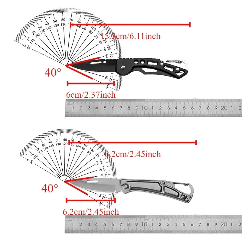 Faca de Bolso Dobrável Portátil – Compacta e Versátil