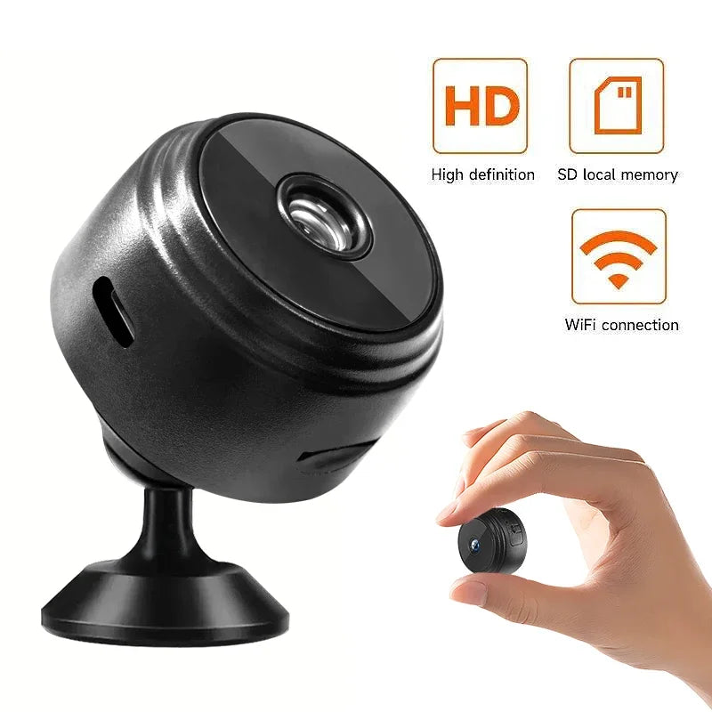 Câmera Mini A9 Wi-Fi 1080P – Monitoramento de Segurança Sem Fio, Visão Noturna, Vigilância Remota, Smart Home, Mini DV, Câmera HD